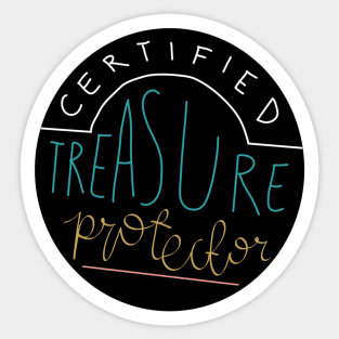 Treasure Protector Sticker